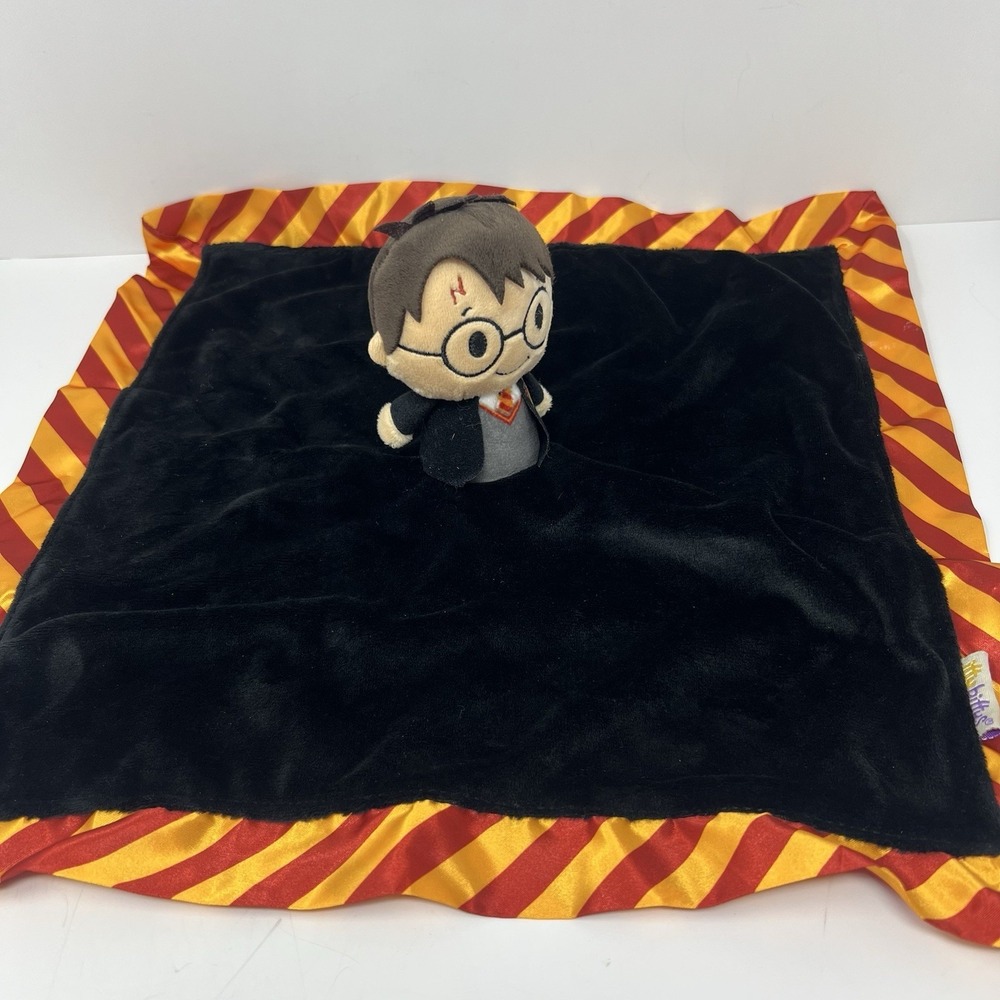 Itty Bittys Harry Potter Lovey baby Security Blanket 15" Black Plush Hallmark